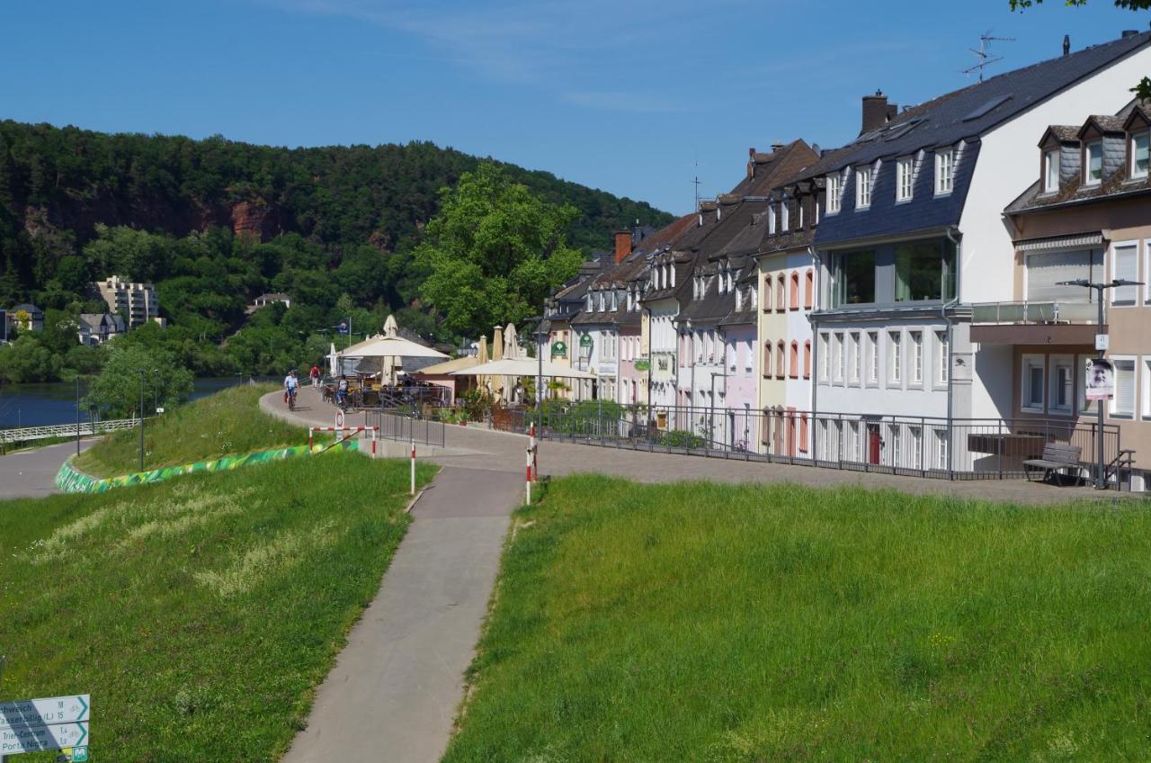 Apartamento Wohnen Am Trierer Moselufer Exterior foto