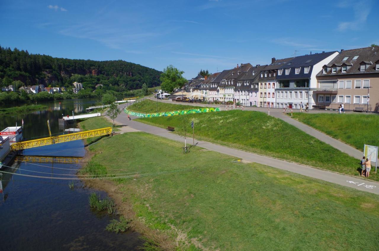 Apartamento Wohnen Am Trierer Moselufer Exterior foto