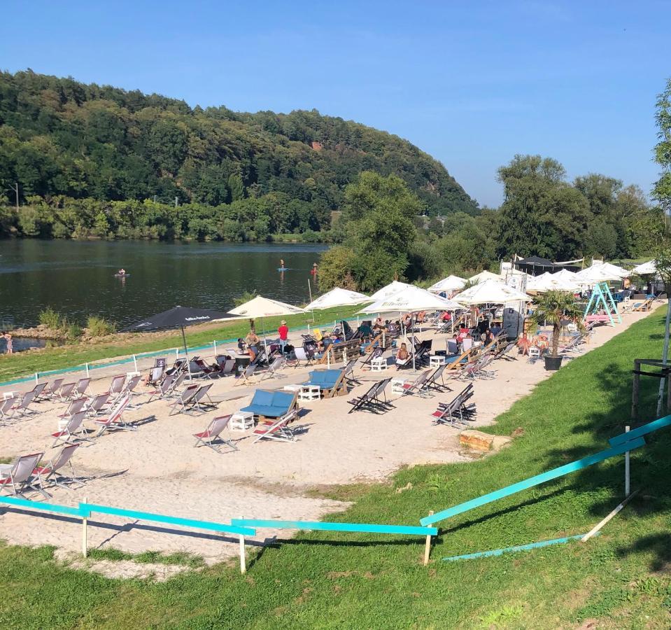 Apartamento Wohnen Am Trierer Moselufer Exterior foto